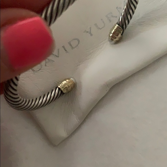 David Yurman Bracelet w Pearls and 14K Gold, 5mm - Picture 7 of 8